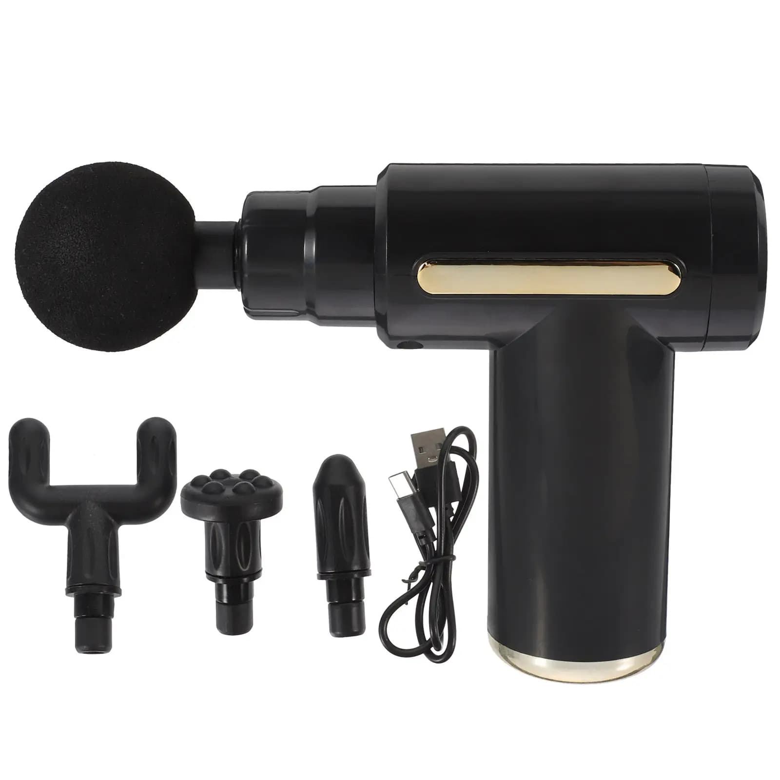Portable Electric Muscular Massage Set, Small Massage for Textiles Deep, Back, Collo, Life, Muscle Relaxation