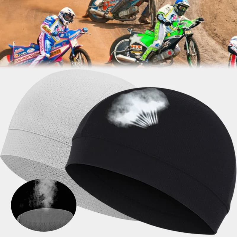 Cycling cap Solar fast drying cap Sports cap Ribbed cap with refreshing skull Helmet Anti-slip cap for outdoor bike Running hat for men Woman