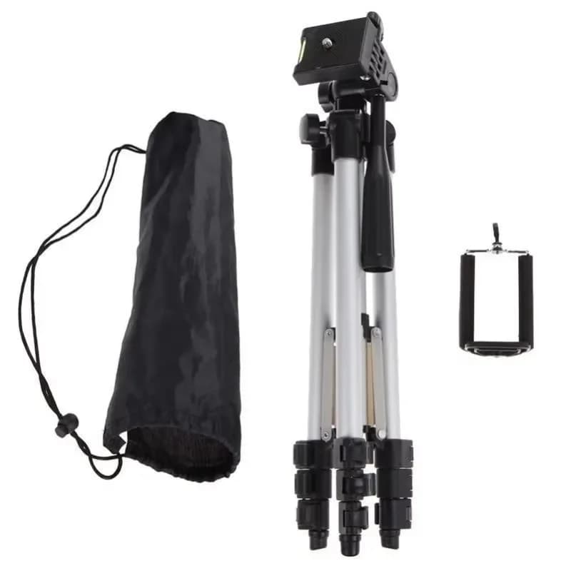Professional Camera Photography Holder Portable Telescopic Tripod Aluminum Alloy Live Broadcast Gimbal Stabilizer Phone Holder
