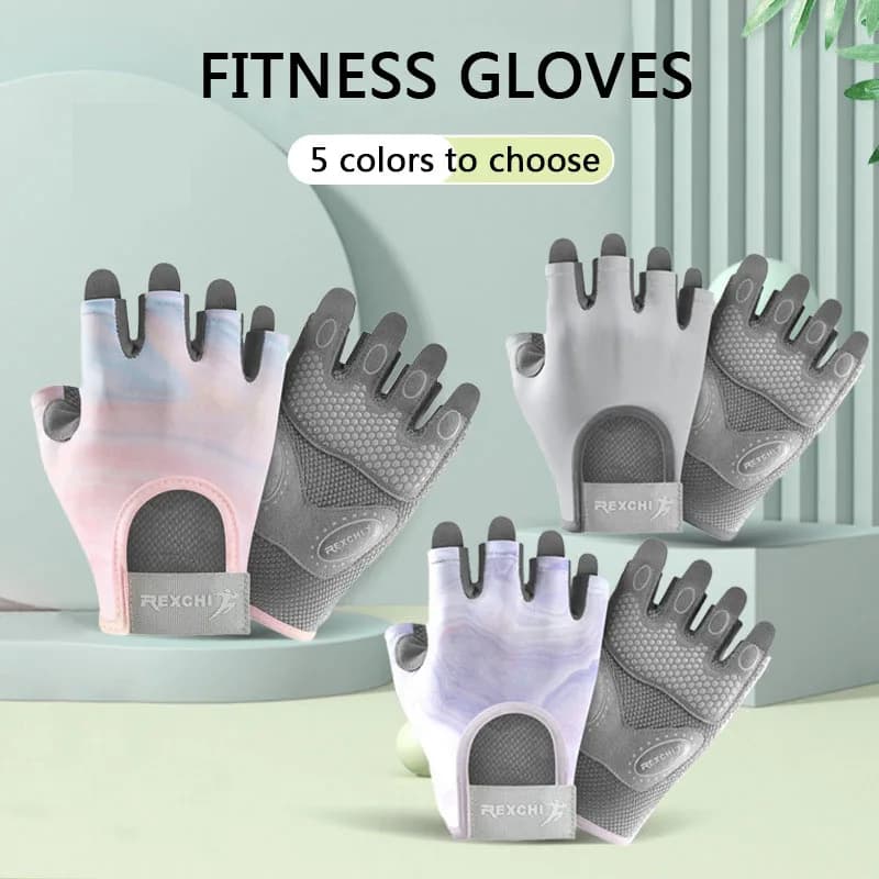1 pair of training gloves for men and women, light and breathable gloves for gym, weight lifting, fitness, climbing, weight lifting, cycling