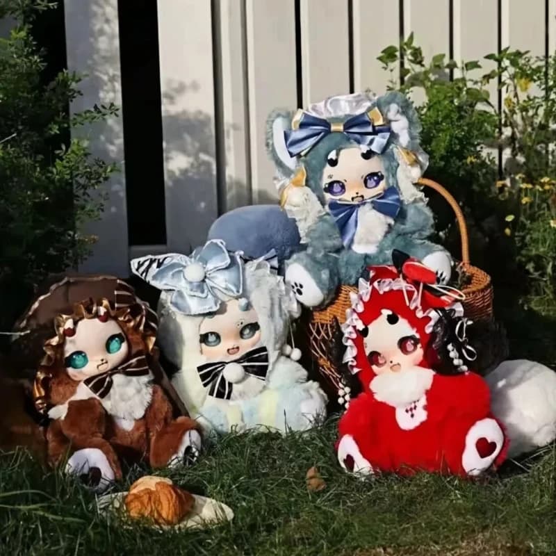 Boboco Daylight Dream 500% Gatto Peluche Blind Box Kawaii Giocattoli da Collezione Decorativi Scatola Misteriosa Bambola Morbida e Soffice Regalo per Ragazze