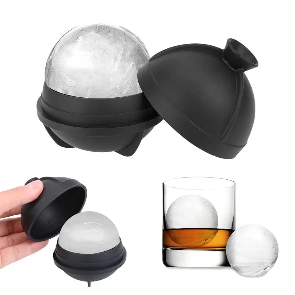 Stampi per Ghiaccio a Forma di Sfera, Utensili da Cucina per Cocktail, Stampi per Gelato, Stampi per Cubetti di Ghiaccio