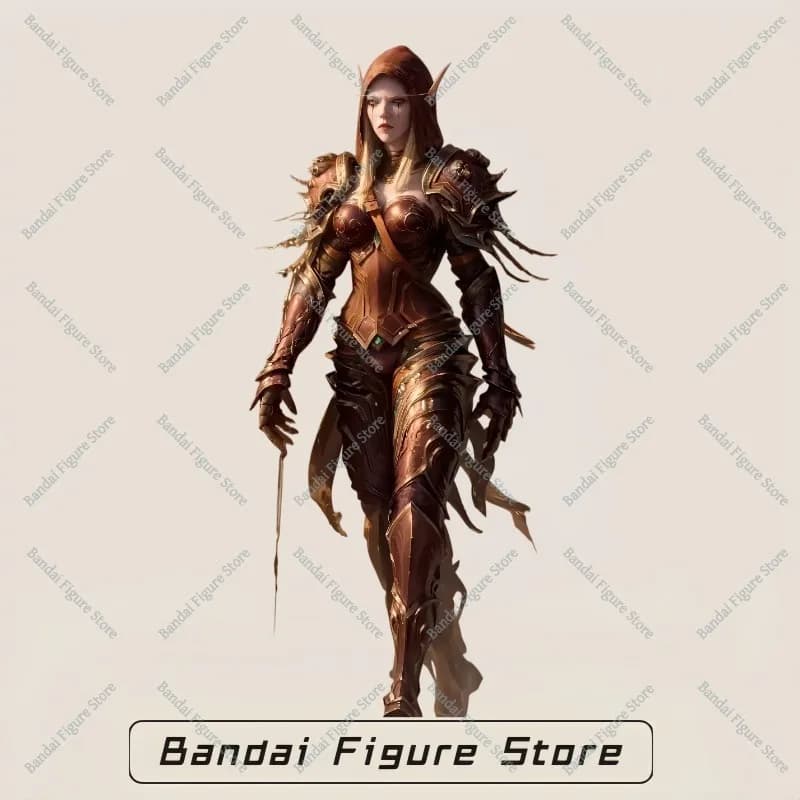 Statuetta da Collezione Grey Knight in Scala 1/10, Guardiano Orco della Horde N.7, Regina delle Ombre, Action Figure Femminile da 8 Pollici