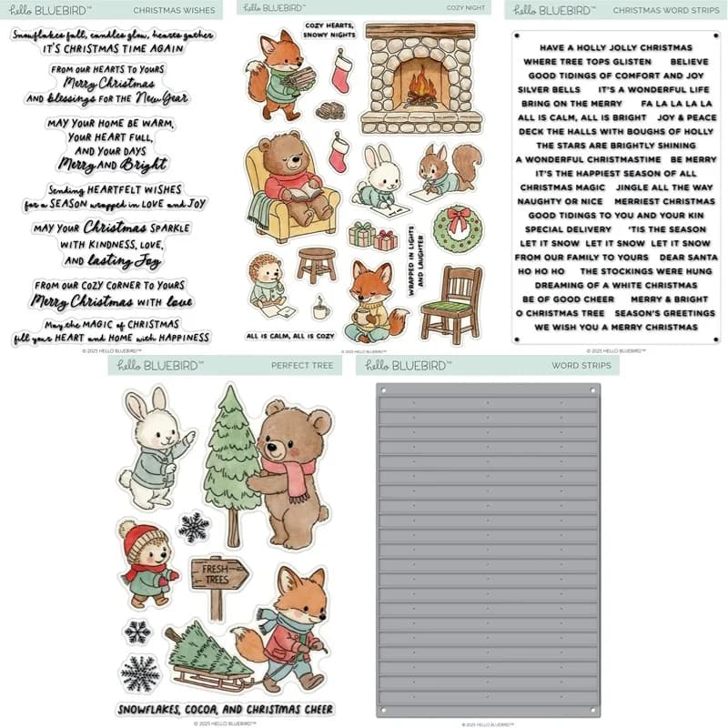 Santa Postage Metal Cutting Dies and stamps DIY Scrap booking Card Stencil Paper Cards Handmade Album Stamp Die Sheets 2025