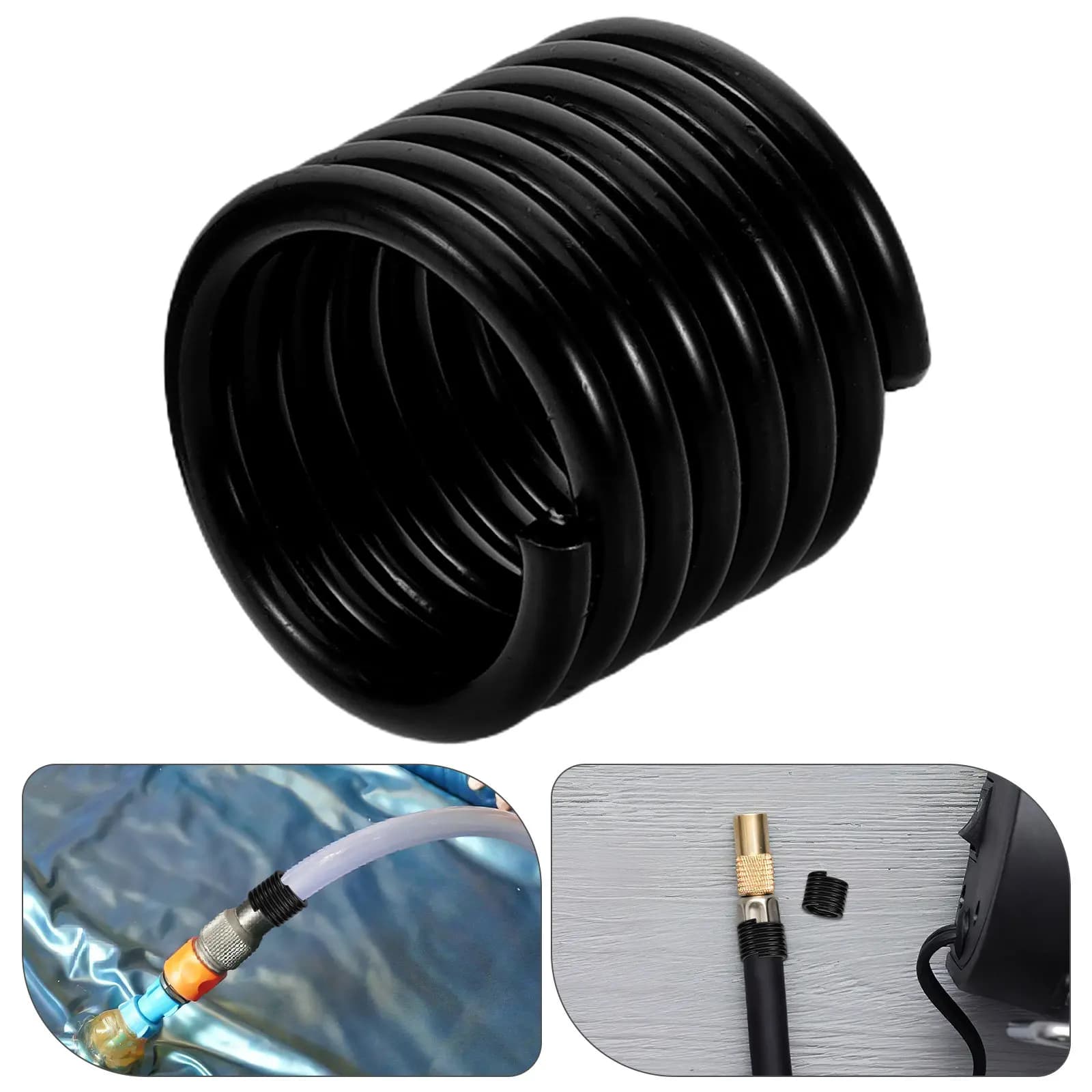 Set di 5 Molle per Compressore d'Aria, Ugello Gonfiabile, Ricambi per Pompa d'Aria, Accessorio per Riparazione Veicoli