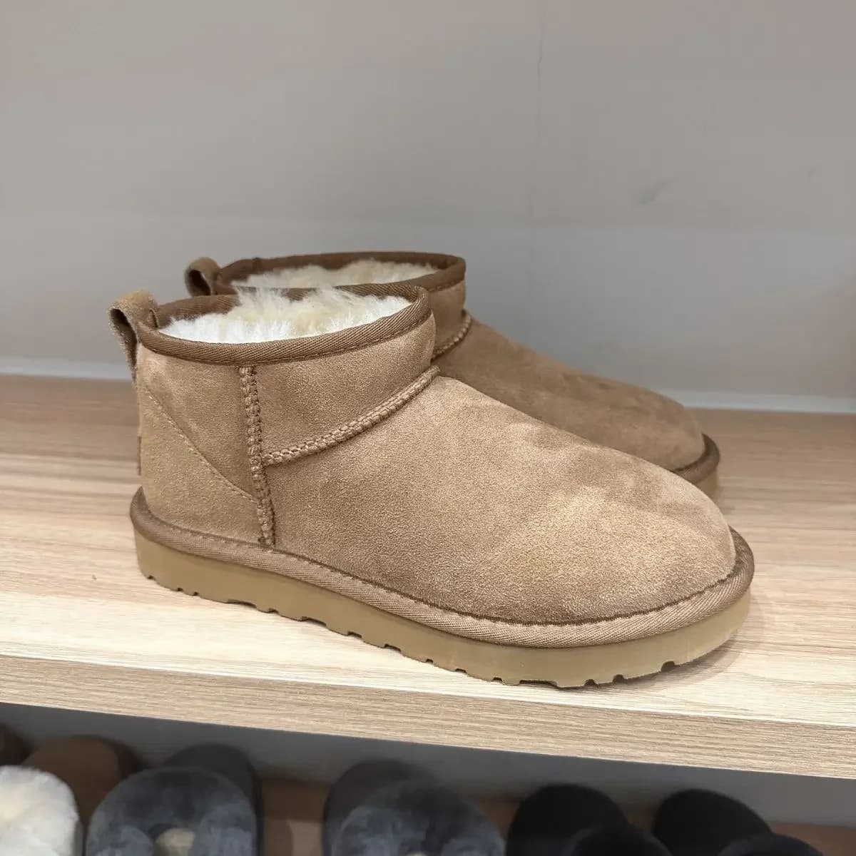 2026 New Winter Snow Boots Ladies Platform High Heel Shoes Women Ankle Boots Luxury Designer Classic Ultra Mini Fur Boot