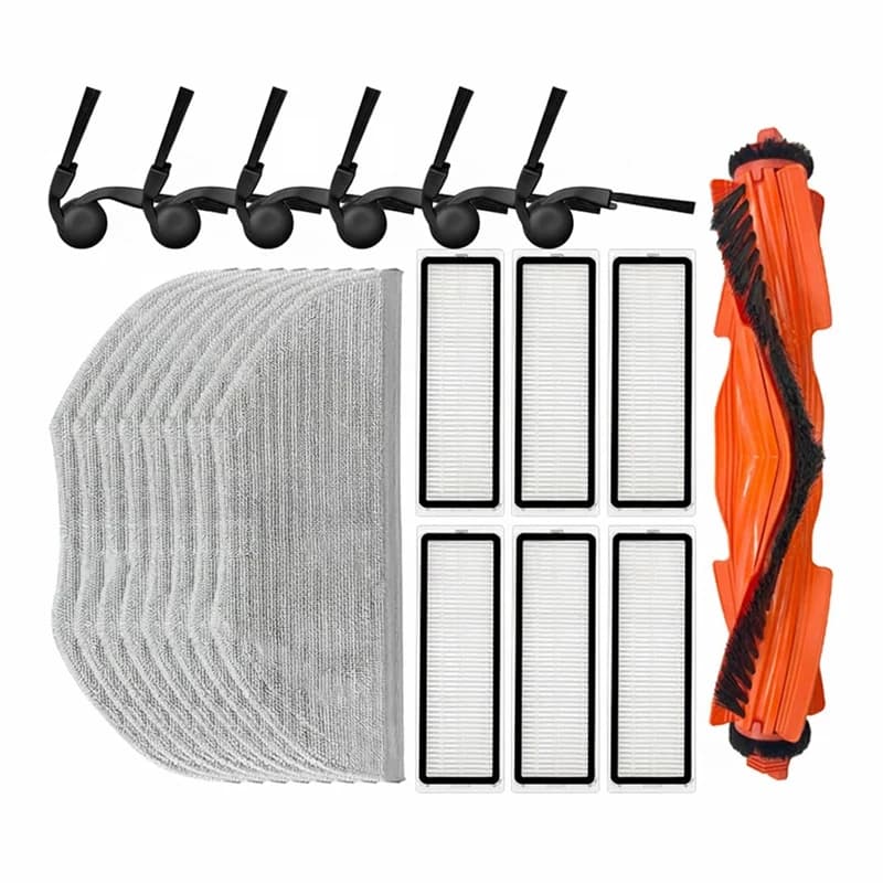 For Robot Vacuum cleaner S40 / OV81 Spare parts for vacuum cleaner Main side brush HEPA filter Mop diA73 AcePro di fabric accessories