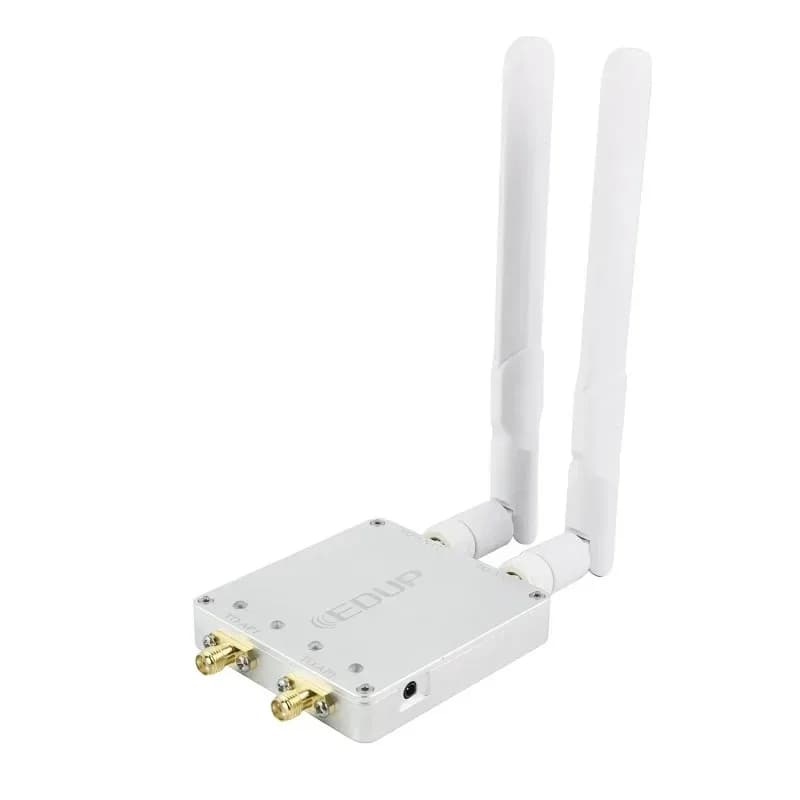 Dual Band Signal Amplifier for UAV Dual Wireless Repeater WiFi Signal BoosterEDUP 5.8/2.4Ghz