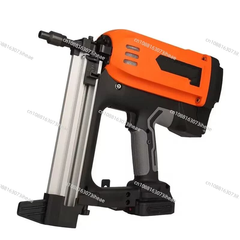 Utensili pneumatici per cucitrice pneumatica in acciaio per pistola sparachiodi a gas con batteria al litio per telaio e bagagliaio pneumatico