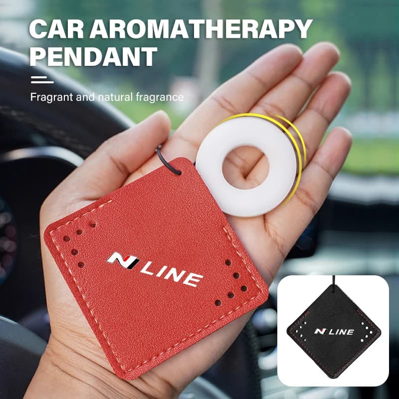 For Hyundai car deodorant hanging pendant perfume decorative accessories Sonata i30 i20 Tucson Elantra Kona N Line