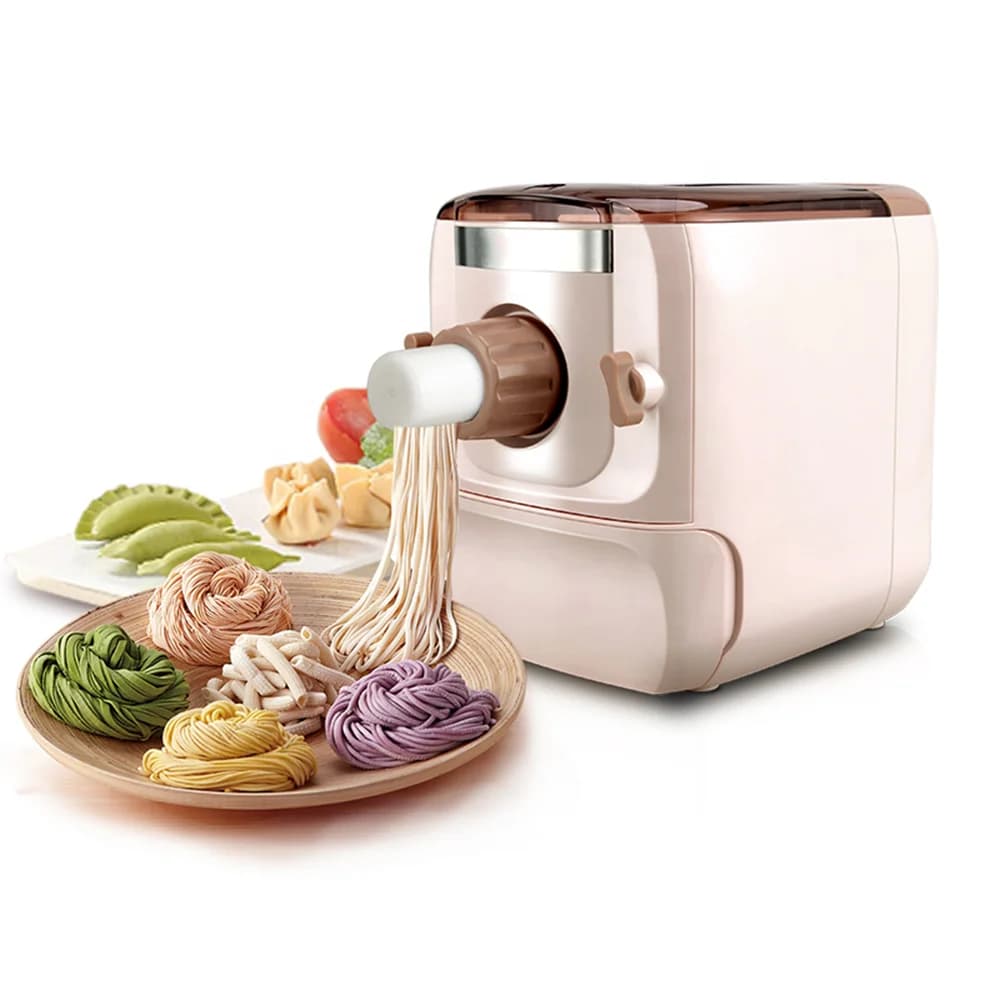 Macchina Elettrica Multifunzione per Pasta Fresca, Mini Macchina Automatica Intelligente per Noodle, Silenziosa per la Produzione di Prodotti a Base di Cereali