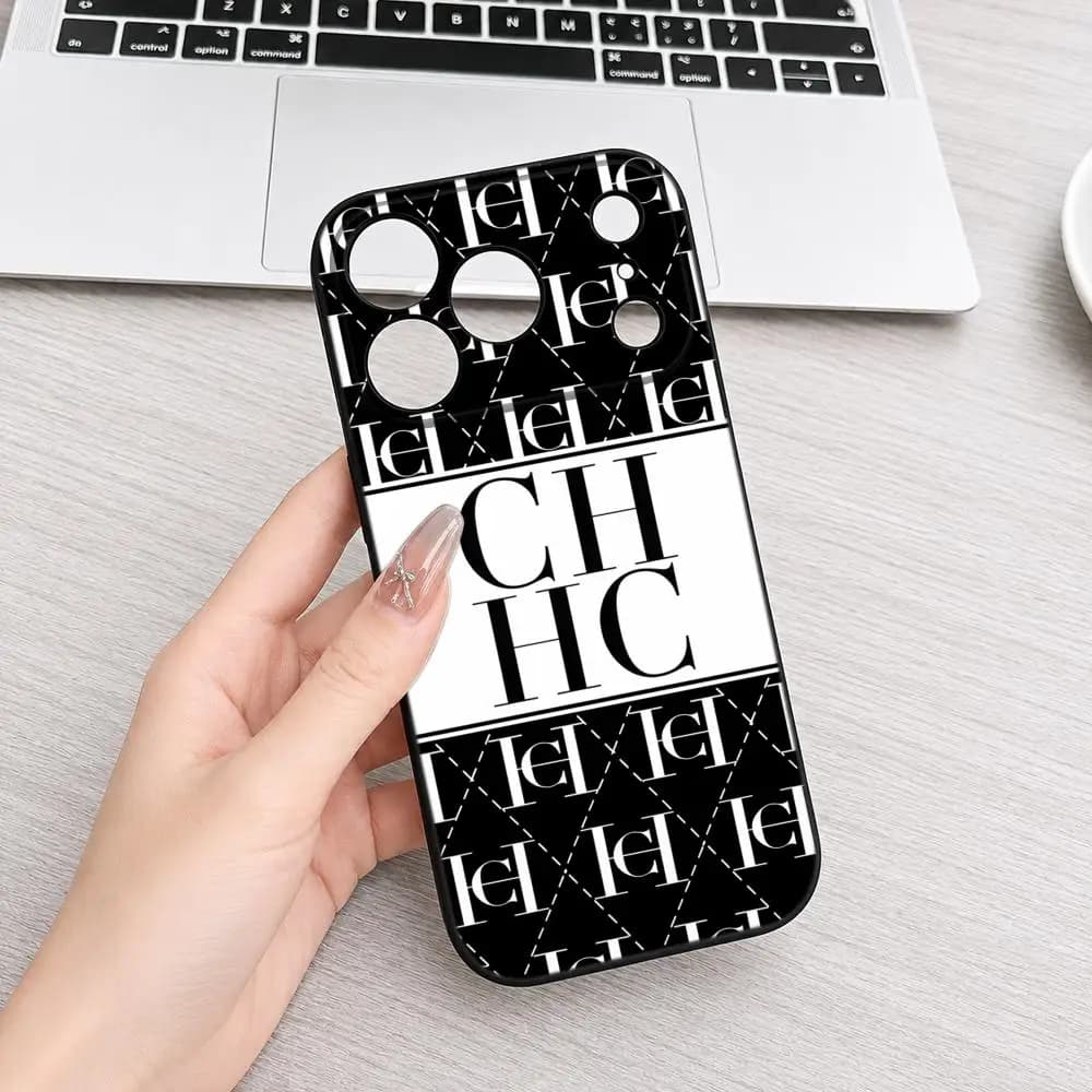 C-CarolinaS Fashion H-HerreraS Phone Case For IPhone 17 16 15 14 13 12 11 Pro Max Plus Mini Silicone