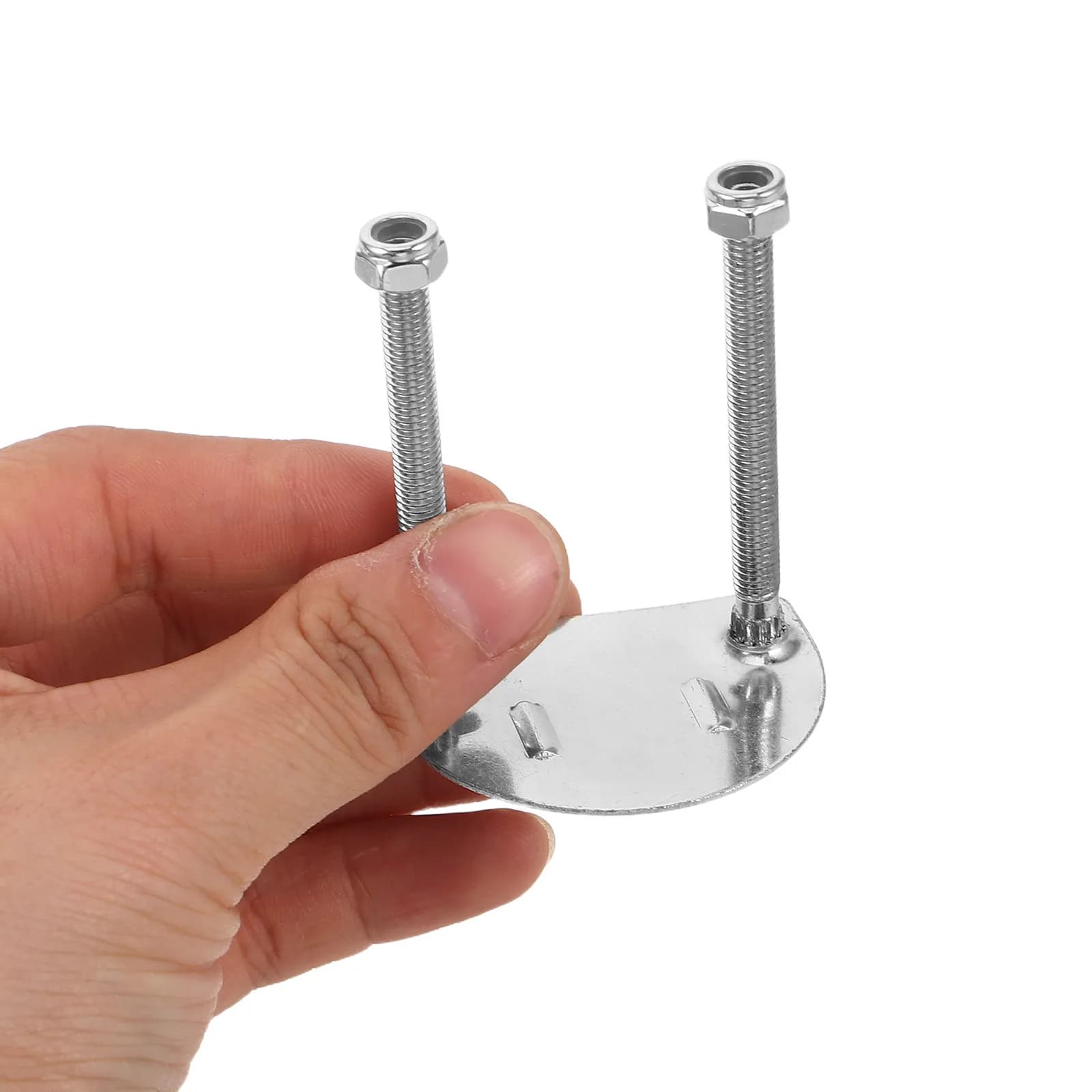 8 pcs Roller Skate Skates Skating Ice Hockey Halloween Christmas New Year Double Row Roller Skate Plate Hardware Kit Stainless