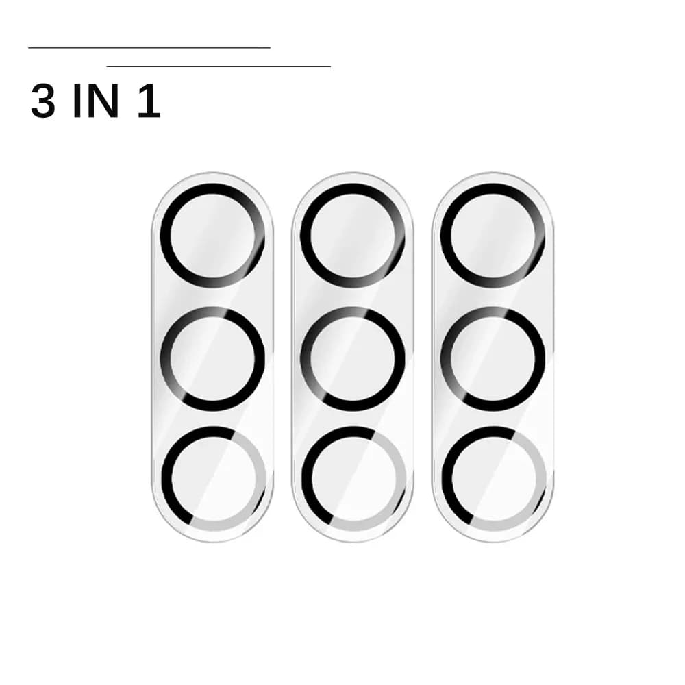 3 piece 9H tempered glass lens protective film for Samsung S23 S24 FE A14 A34 A54 A15 A35 A55 A16 A36 A56 HD