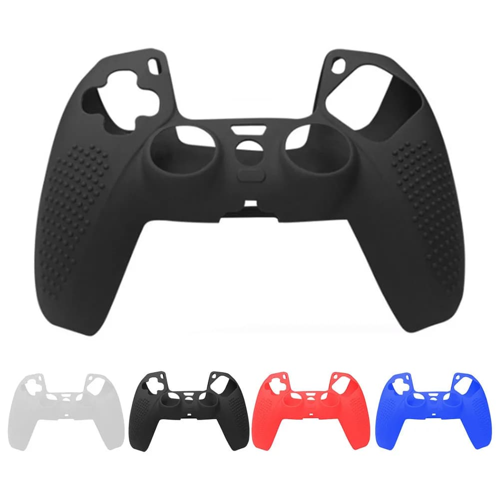 Accessori per macchine elettroniche custodia in Silicone antiscivolo per custodia protettiva per Controller Wireless PlayStation 5 PS5