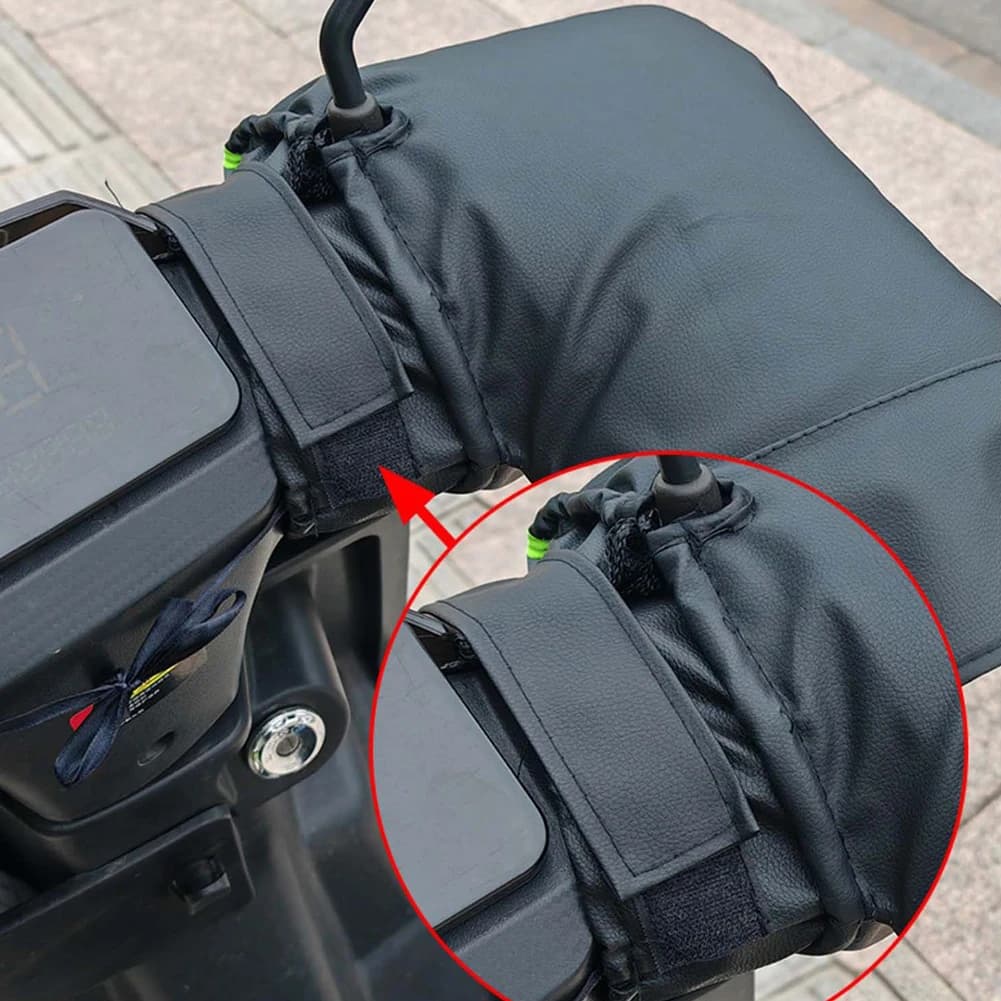 Manopole Riscaldate per Moto, Guanti Impermeabili con Impugnatura Riscaldata, Ricarica USB per Bicicletta, MTB, Moto, Scooter