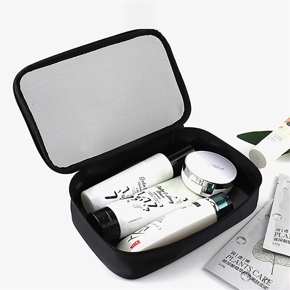 Breathable Mesh Cosmetic Bag Korean Version Solid Color Fashion Makeup Organizer Travel Portable Toilet Wash Bags Multi-function