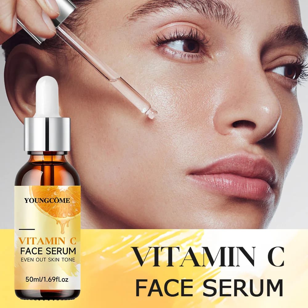 Moisturizing face 30ml/50ml-Ryc of vitamin C, aloe vera and hyaluronic acid, moisturizes, brightens the skin
