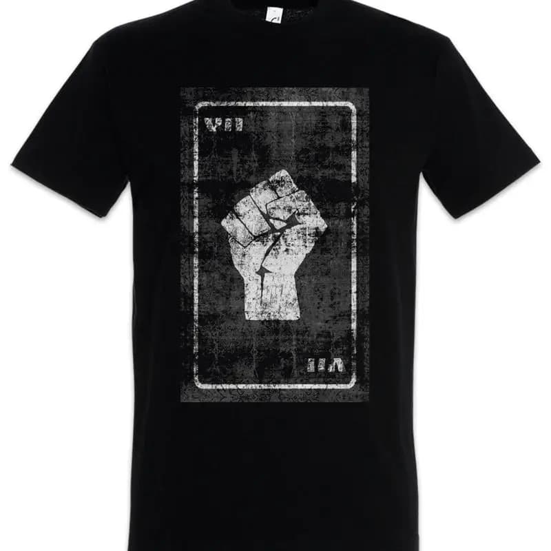 T-shirt Tarot Il Carro, Carte, Simbolo, Segno, Logo, Insegna, Carro