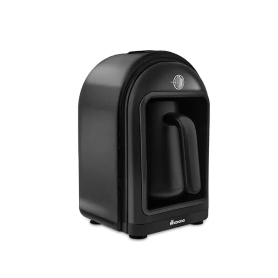 Macchina per Caffè Turco Hatır, 5 Tazze, Elettrica con Modalità Ember, Controllo Automatico della Temperatura, Protezione da Troppo Pieno