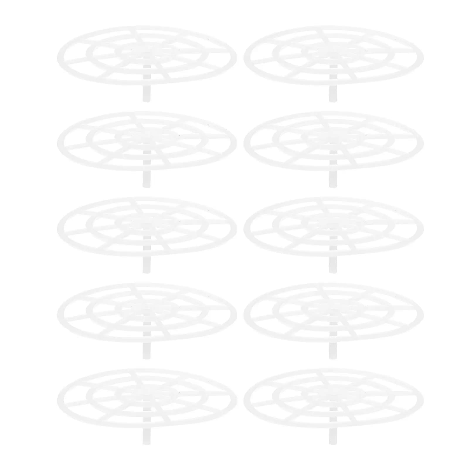 10Pcs Pickle Jar Press Tool Plastic Mesh Plate Fermenting Weight for Pickled Vegetables Peppers Fermentation Canning Supplies