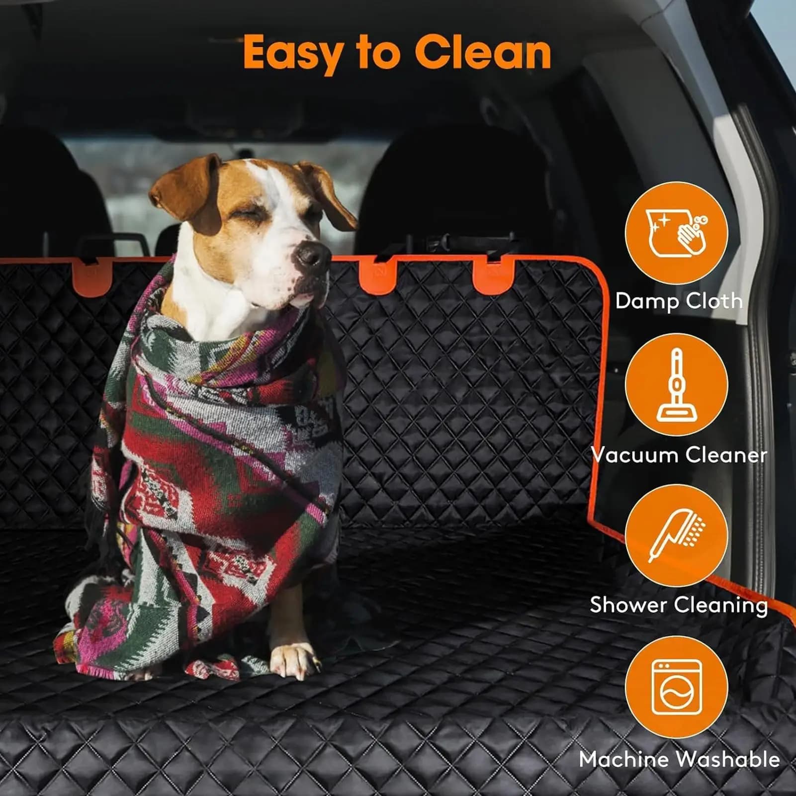Tappetino per bagagliaio antiscivolo impermeabile Accessori per auto Tappetino per bagagliaio per auto per tutte le stagioni Copertura per pavimento per veicolo Camion RV Berlina Van Trasporto per animali domestici