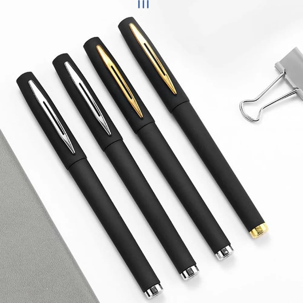 Penna gel con punta a proiettile da 0,5 mm per firme L'inchiostro ad asciugatura rapida previene macchie. Firma di documenti importanti