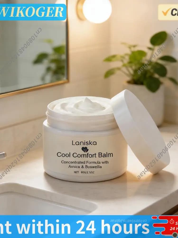 Rullo Rinfrescante Naturale, Lozione Viso Lenitiva e Idratante, Crema Non Grassa per la Cura della Pelle di Piedi, Mani, Gambe e Dita dei Piedi