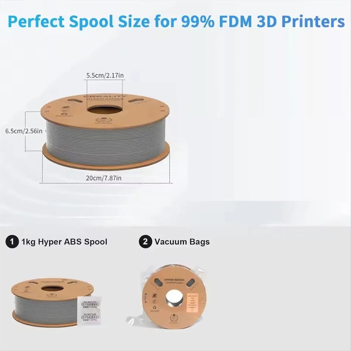 PROFESSIONAL USE For PLA Filament 1.75mm for High-Speed Printing Convenient Open Printing, 1kg Spool Fit Most 3D Printer