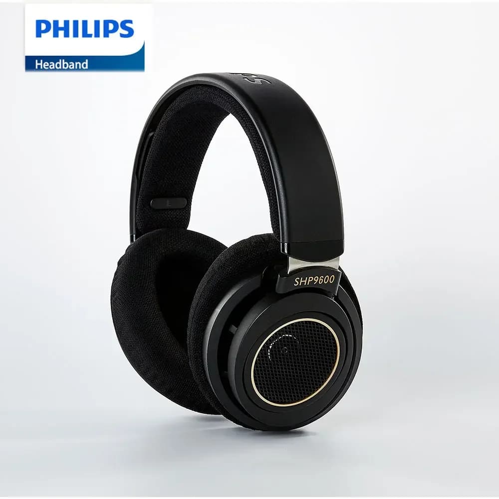 Originale PHILIPS SHP9600 Cuffie cablate montate sulla testa HIFI Stereo Gaming Auricolare 3.5mm 6.3mm Universale SHP9500 Aggiornamento Auricolare