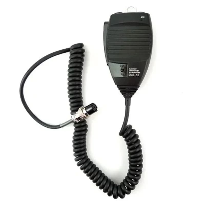 Microfono PTT portatile EMS-53 per radio Alinco DR-03 DR-06 DR-145 DR-135T DR-235E Walkie Talkie