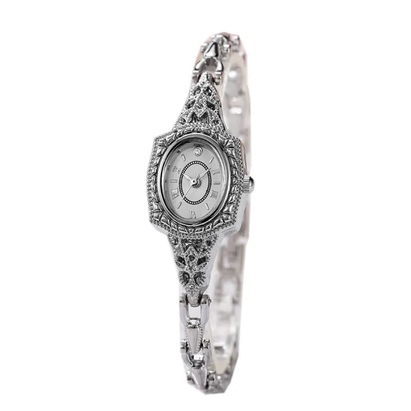 Retro Barrel Shape Women Watch Niche Vintage Lamp Bracelet Watch Student Ladies Daily Casual Dress Wristwatch Jewelry Clock Gift