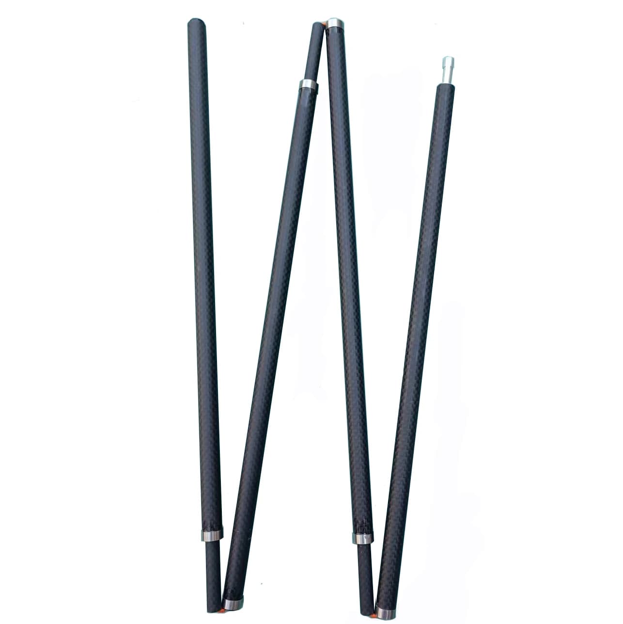 Bastone da Trekking in Fibra di Carbonio a Piramide, Ricambio per Palo da Tenda Lantern 1, 124g, 135cm, 3F 2025