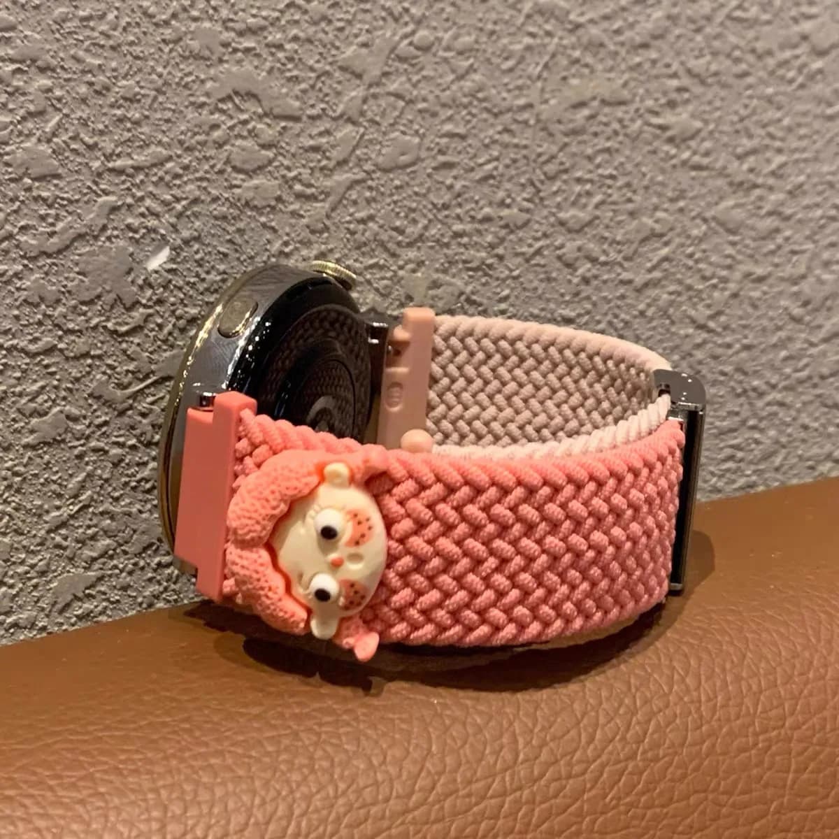 strap for Samsung Galaxy Watch 7 FE 5 Pro 4 6 classic 44mm 40mm nylon braided sports strap Galaxy Watch 7 women strap