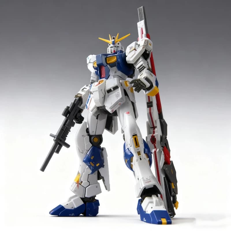 RG 1/144 RX-93ff V FIGHTER Assembly Model Kit Action Figures With Water Decals Display Stand Plastic Toy Model Boy Collect Gifts