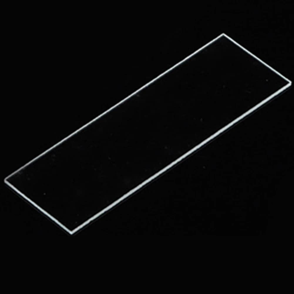 ABZT 50 Pezzi Vetrini per Microscopio Vuoti in Vetro per Biologia di Base 25.4x76.2MM