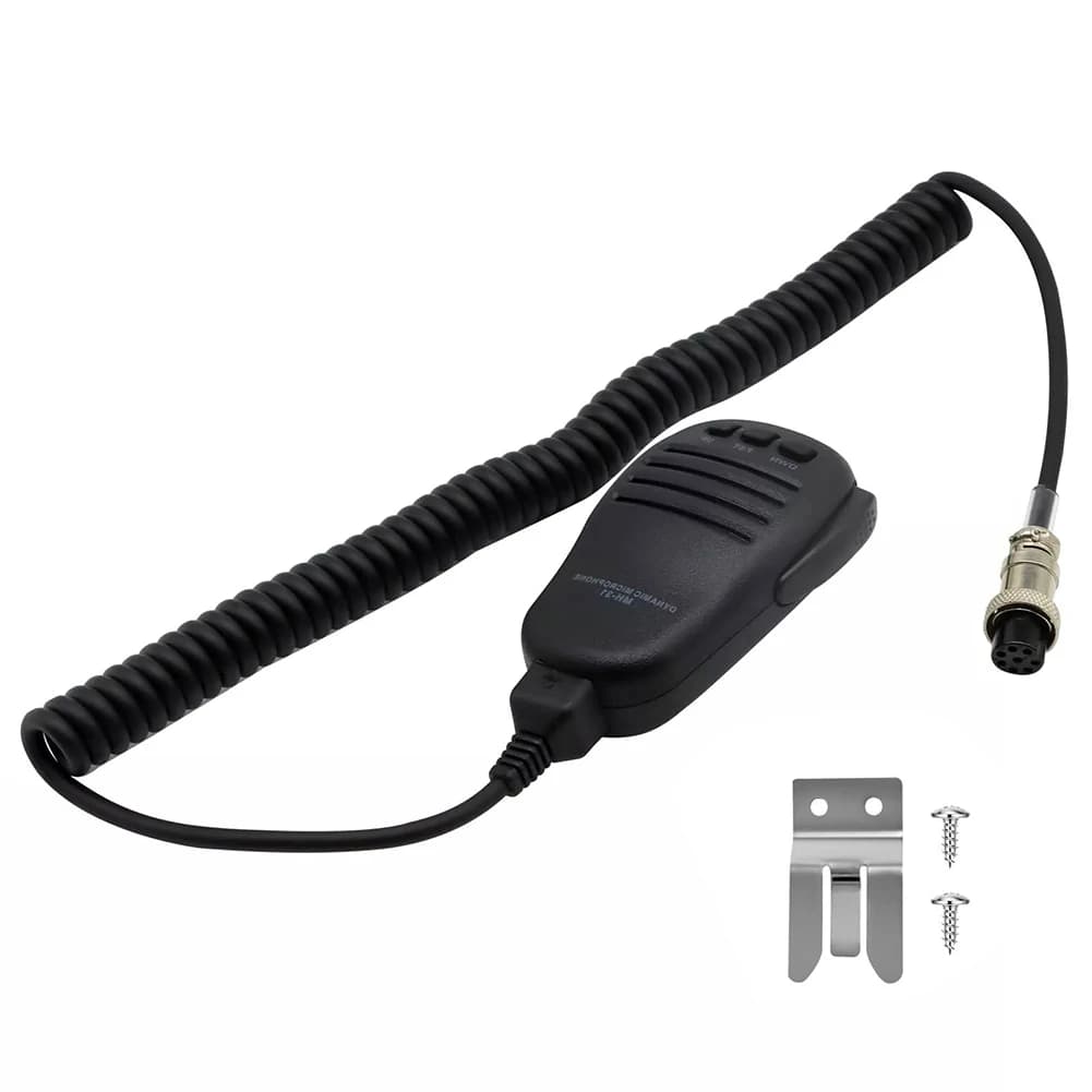 Microfono palmare MH-31B8 con connettore a 8 pin compatibile con walkie-talkie Yaesu FT-840 FT-990 FT-1000 FTDX1200 FTDX3000D e radio bidirezionali