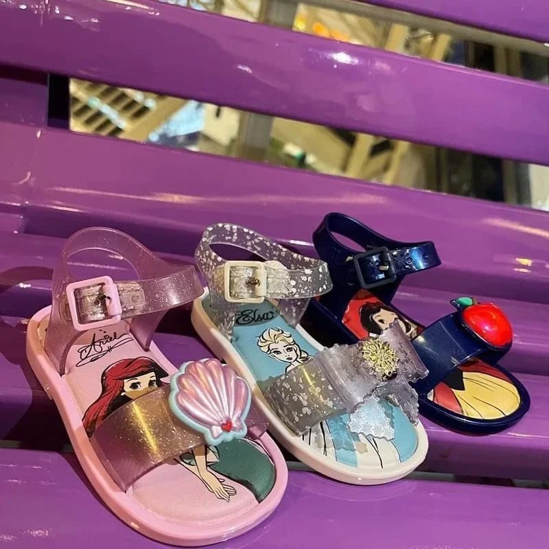 New Disney Mermaid Princess Shoes for Girls, Nice Sports Shoes With Soft Bottom Anti-slip For Girl Gift