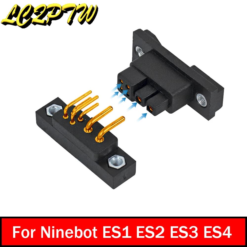 Per Ninebot ES1 ES2 ES3 ES4 connessione batteria esterna circuiti Scooter elettrici cruscotto scheda di controllo presa presa parte