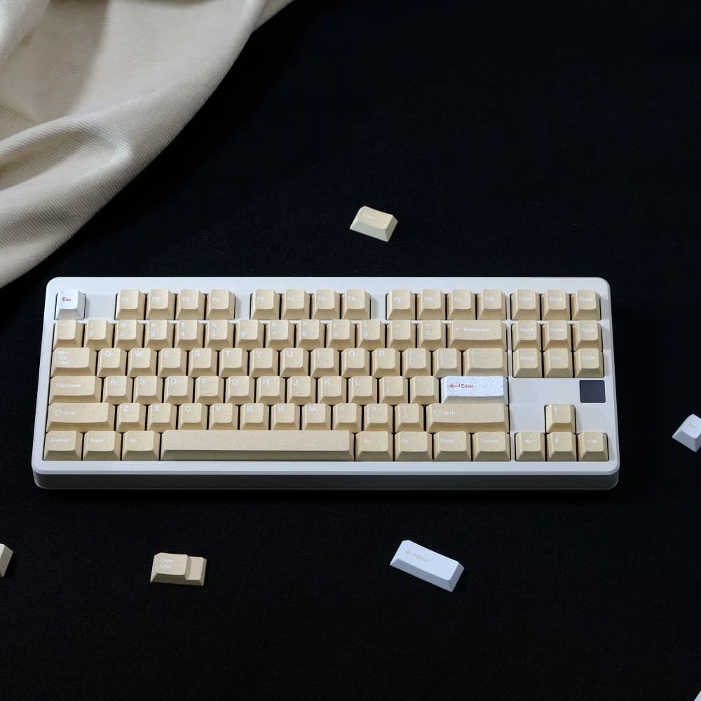 Tasti PBT GMK CYL Dune, profilo Cherry, sublimazione a colori, per tastiere MX 61 64 67 75 87 96 980 108