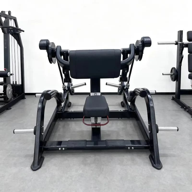 Offerta Speciale Attrezzatura da Palestra: Macchina per Bicipiti con Carico a Piastre per Allenamento Muscolare delle Braccia, Panca Preacher per Bicipiti Seduto