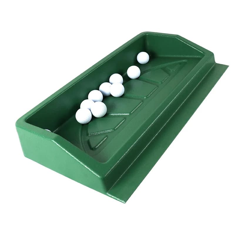 Scatola per tee da golf all'ingrosso Scatola per palline in plastica ABS Forniture per campo di guida Pick up Scatola per tee da 100 palline per campo da basket