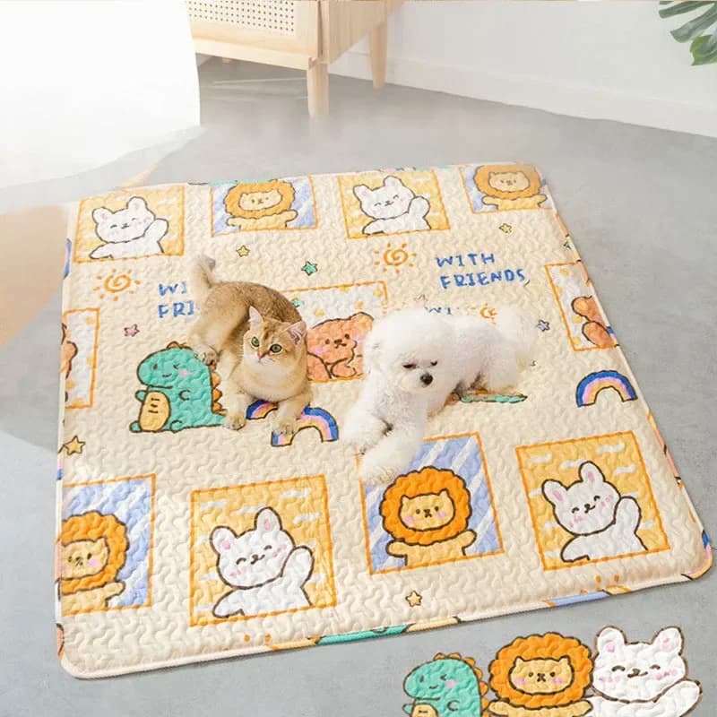 Tappetini per cani per pavimenti Box per animali domestici Casse per cuccioli Tappetino per gatti Cuscino per cuccioli riutilizzabile Lavabile Tappetini per pipì Tappetini per auto da viaggio per cani