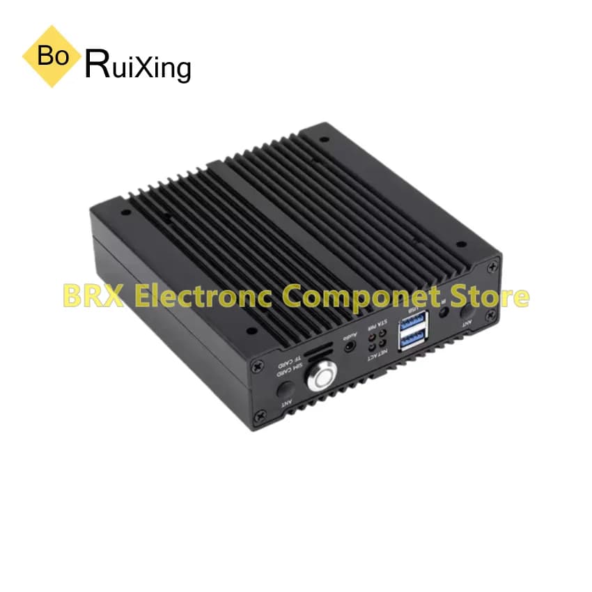 1 PZ/LOTTO CM4-NVME-NAS-BOX Raspberry Pi CM4 Modulo di Computing NAS Integrato Host Server di Archiviazione di Rete Dual Solid-State Drive 4G