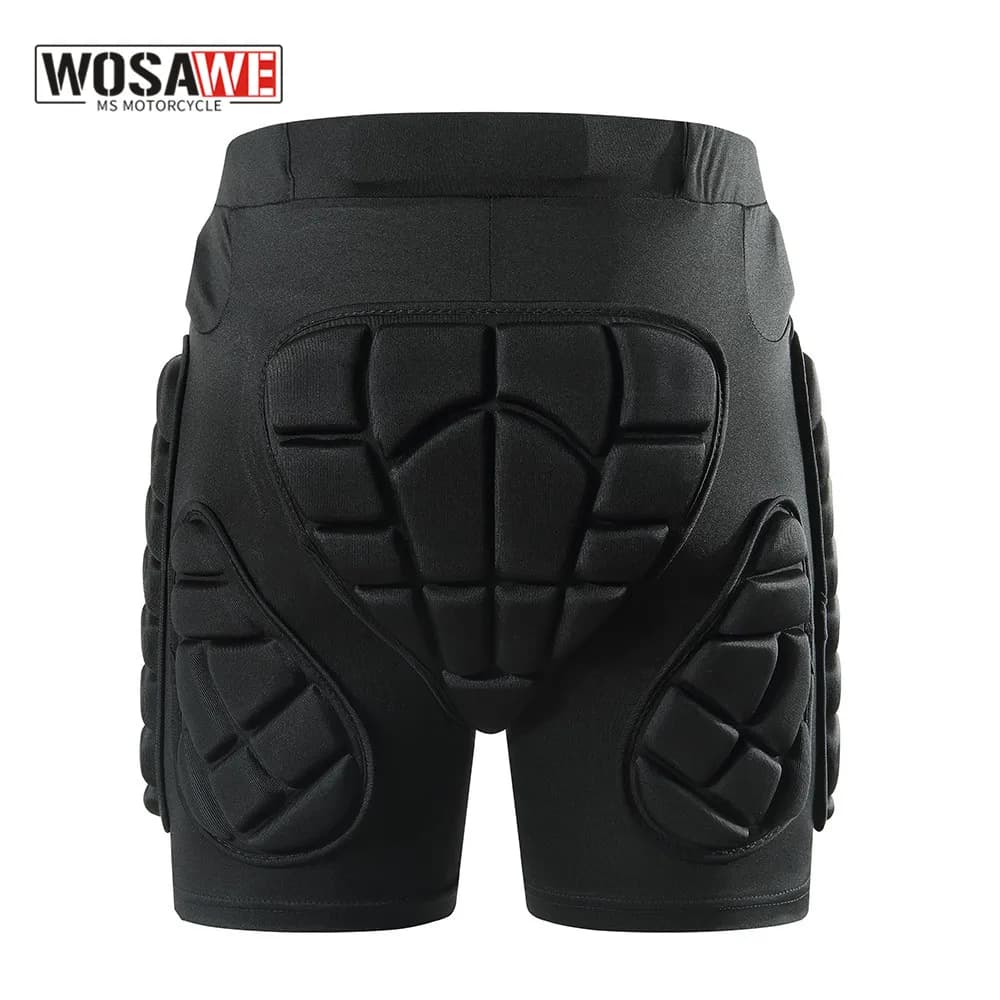 WOSAWE Motorcycle Shorts Ski Hip Padded Shorts Skiing Skating Snowboarding Shorts Outdoor Sports Riding Equipment