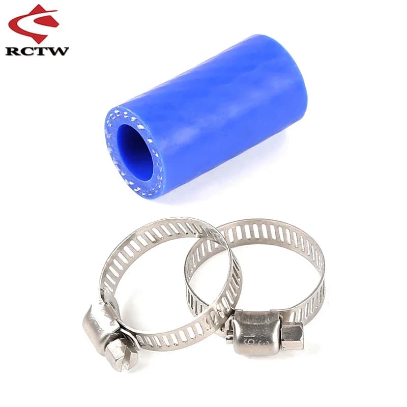 Manicotto di collegamento resistente alle alte temperature per tubo di scarico 1/5 HPI ROFUN ROVAN KM Mcd Redcat Rcmk FG BAJA LT Rc Car Toy Parts
