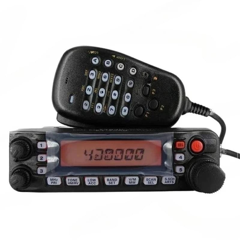 FT-7900R 50W Doppio ricetrasmettitore FM Walkie Talkie Ricetrasmettitore UHF VHF Autoradio
