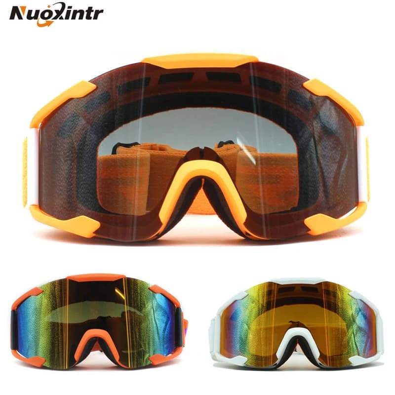 Occhiali da Moto per Esterni, Occhiali Sportivi da Sci, Gafas da Arrampicata per MX ATV Bici, Casco da Competizione e Corsa