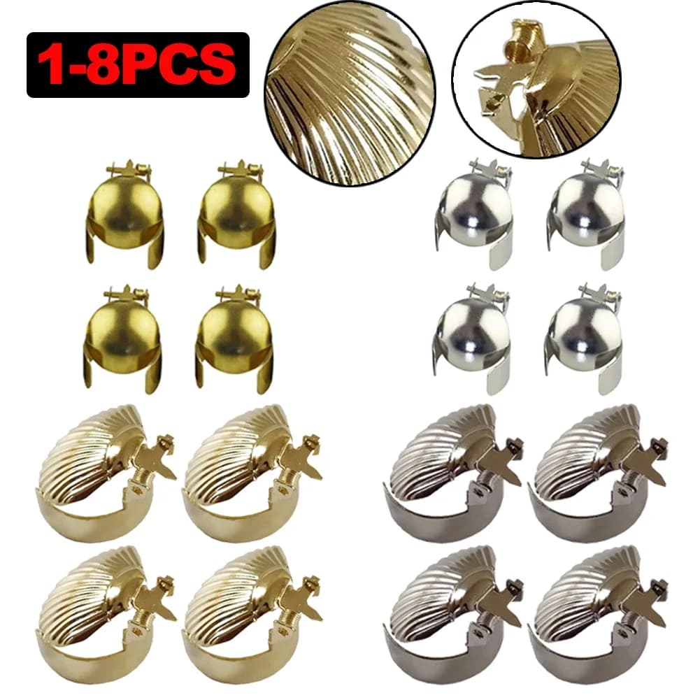 1-8PCS automatico candela Snuffer estintore oro e argento fiamma in modo sicuro spegnimento candela Snuffer Clip per strumenti domestici