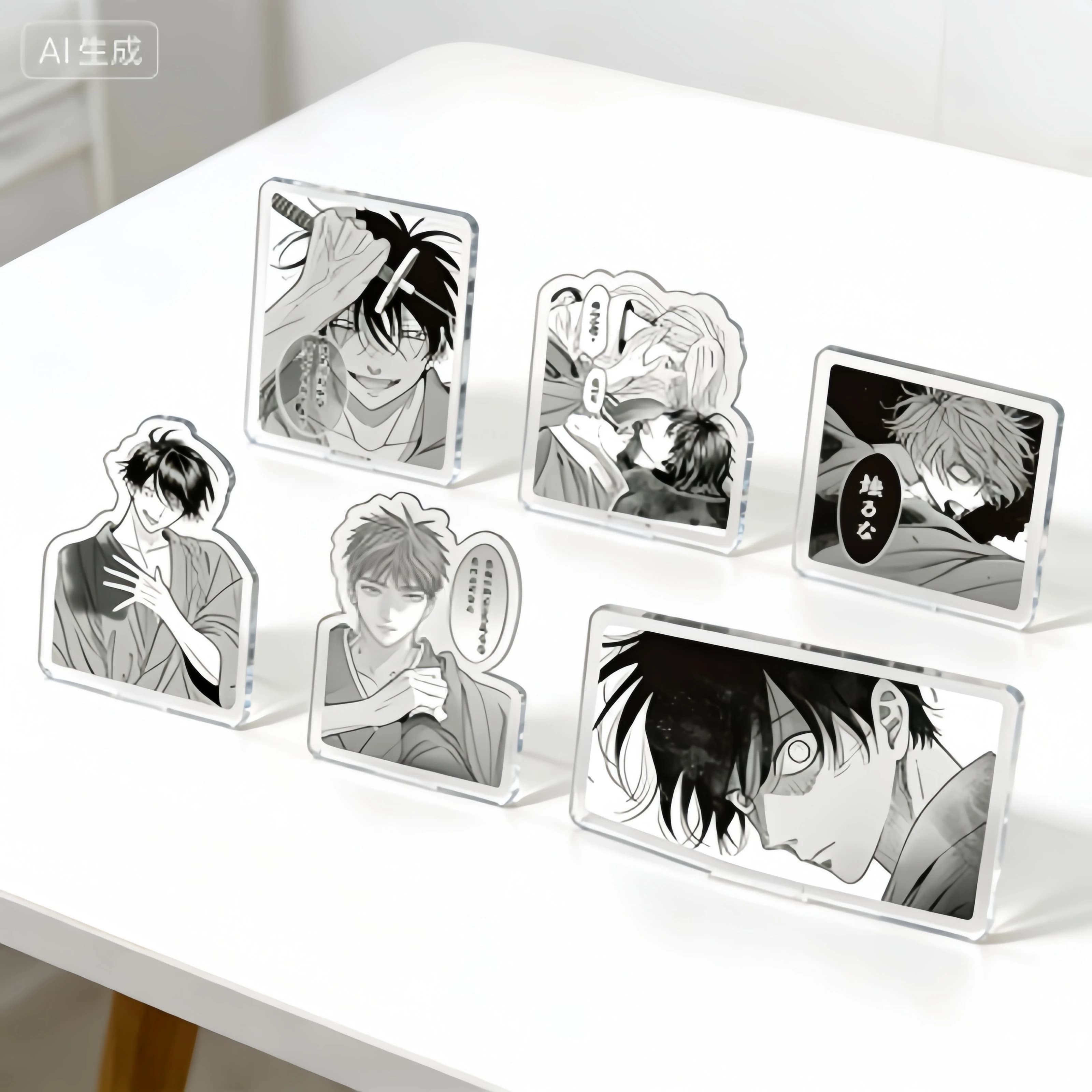 Portachiavi all'ingrosso Anime Hotaru no Yomeiri in acrilico, decorazione da scrivania in acrilico da 10 cm, accessorio animazione per decorazione camera da letto
